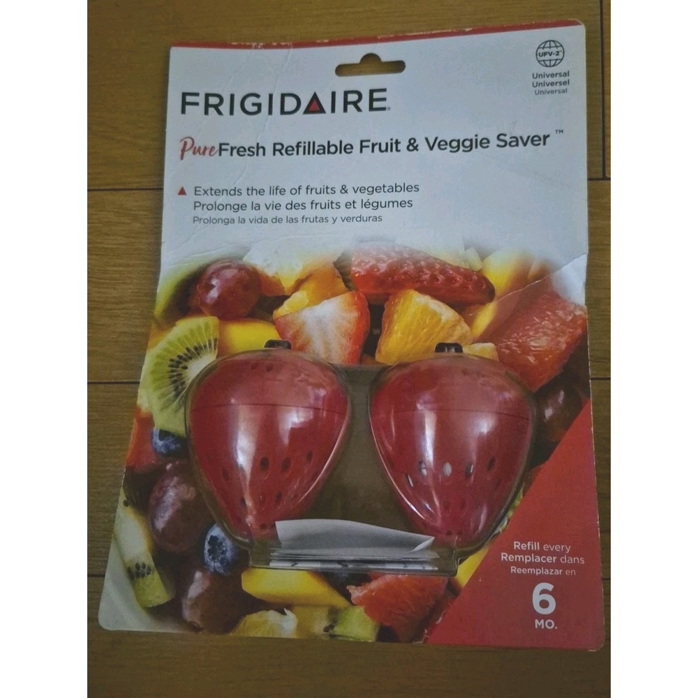 Frigidaire PureFresh Refillable Fruit & Veggie Savers - 2 Pack - New (A273-275)